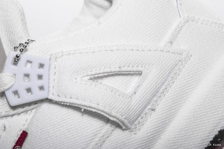 AO2571-100 Levi's White Jordan Denim Air 4 1127